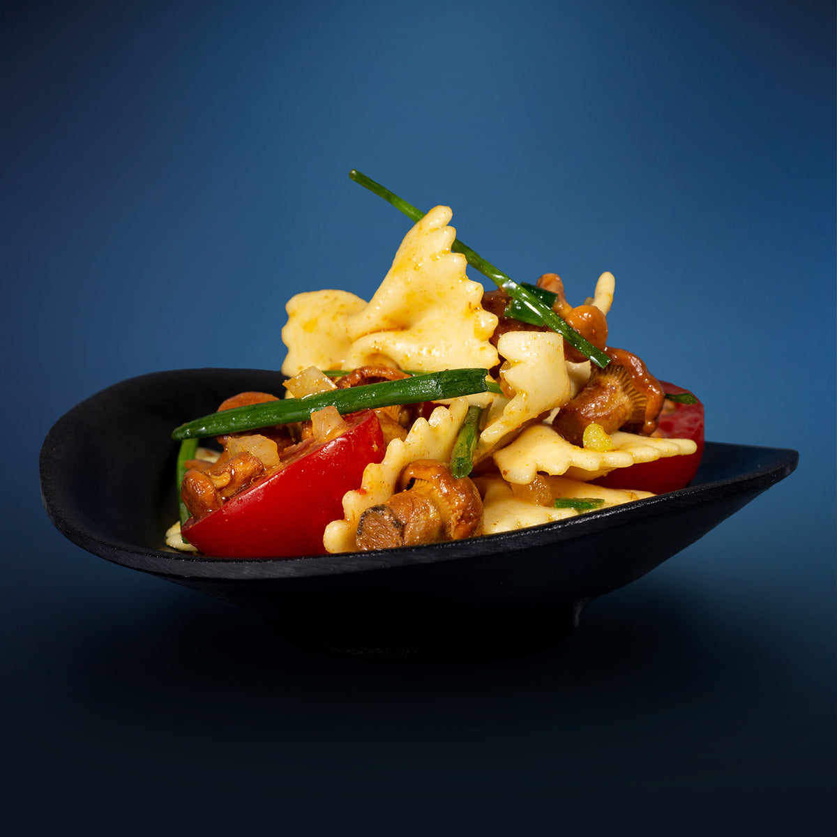 Nudelsalat mit Pfifferlingen – Lindner